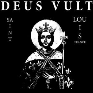 Saint Louis King of France Deus Vult Premium T-Shirt