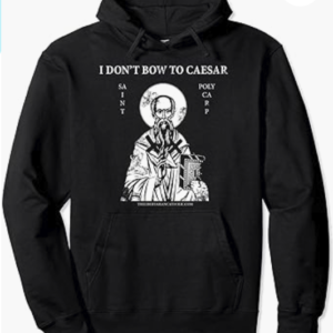 Polycarp "I Don't Bow to Caesar" Pullover Hoodie