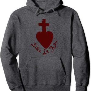 Dieu le Roi (God is King) Pullover Hoodie