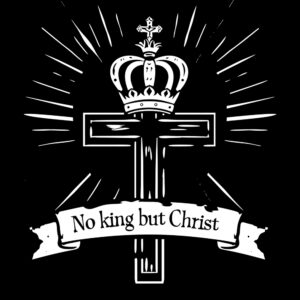 No King but Christ Cross T-Shirt
