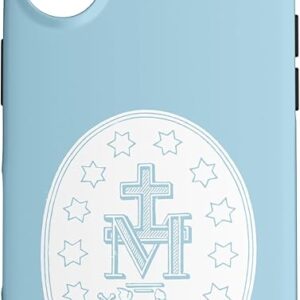 Miraculous Medal Traditional Catholic Marian Etching Phone Case